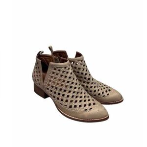 Jeremy Campbell Tan Size 9.5 booties